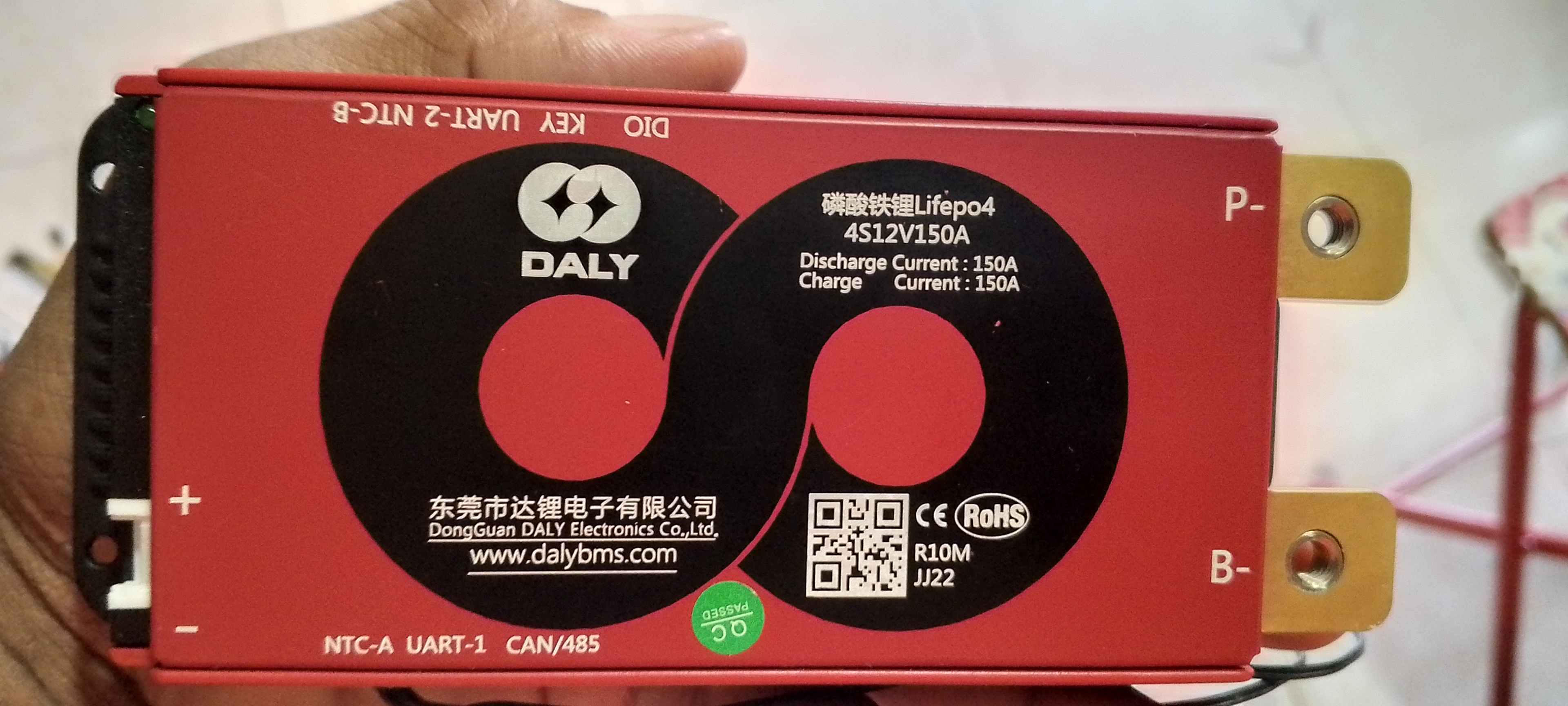 Foto principal de BMS DALY 4S 12V 150A — Protector Inteligente para Baterías LiFePO4